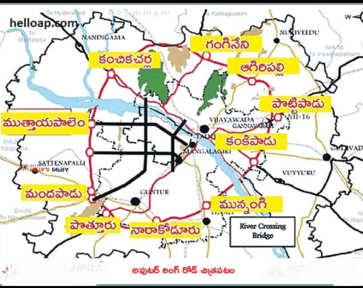 Open Plot in Ganginenipalem Village