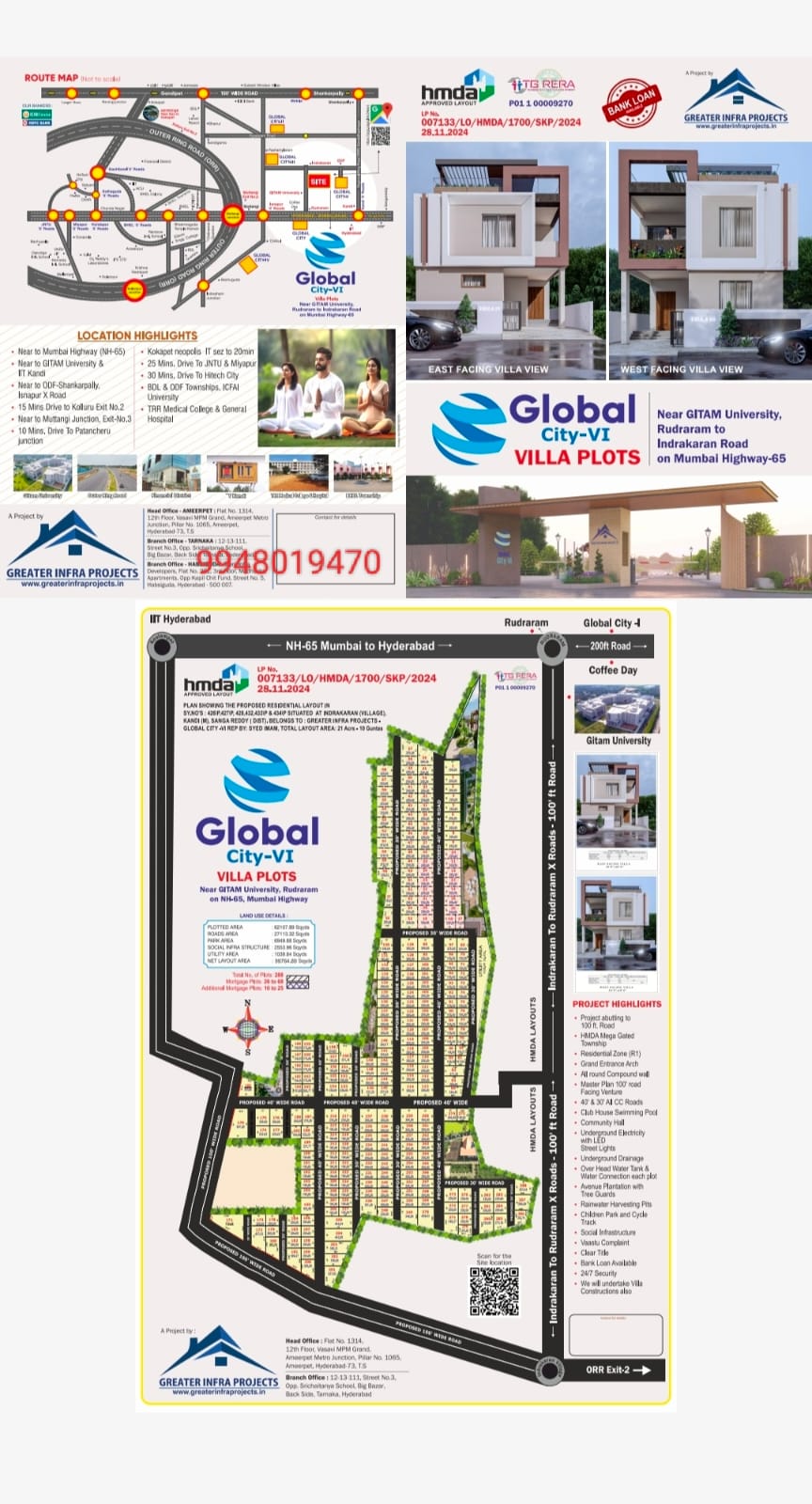 Greater infra projects